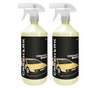 CARSHARK Cockpit Shine 2 x 1 Litre, Dashboard Cleaner, Cleans and Protects