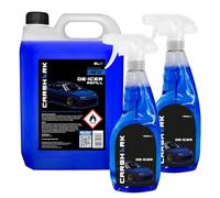 CARSHARK Fast Acting Deicer, 2 x 750ml + 5 Litre Refill, for Doors, Windows and Locks