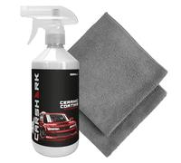 CARSHARK Hydrolex Super Ceramic Coating 500 ml Spray with 2 x Microfibre Cloths, Vehicle Protection, Easy Application