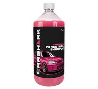 CARSHARK PH Neutral Car Shampoo 1 Litre, Concentrate, Cherry