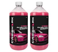 Carshark Ph Neutral Car Shampoo 2 X 1 Litre - Concentrate - Cherry