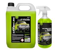CARSHARK PH Neutral Wheel Cleaner 5 Litre + 1 Litre, Effective Cleaning for All Wheels