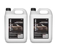 CARSHARK Sweet Coconut Snow Foam, 2 x 5L, Super Concentrate, Advanced Formula, Thick Foam, Easy Rinse, Glossy Finish