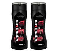 CARSHARK Trim Restorer, 2 x 400 ml, Black Plastic and Vinyl Restorer