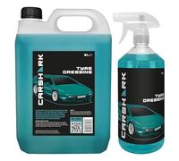 CARSHARK Tyre Dressing 1L + 5L, High Performance Formula, Deep Shine, UV Protection