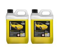CARSHARK Wash and Wax Car Shampoo 2 x 2.5 Litres, Cleans Dirt and Grime, Leaves Protective Shine