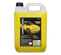 CARSHARK Wash and Wax Car Shampoo 5 Litres, Cleans Dirt and Grime, Leaves Protective Shine
