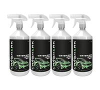 CARSHARK - Waterless Wash and Wax 4 x 1L with Trigger Sprays