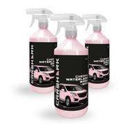 Carshark Waterless Wash & Wax - 3 X 1 Litre With Carnauba Wax - Multi Pack