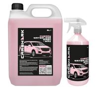 CARSHARK Waterless Wash & Wax 5 L + 1 L, with Carnauba Wax, Cherry Blossom, Pink