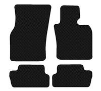 Carsio Car Mats 4pc Set For Mini 2014 - Onwards Tailored Fit Rubber Floor Mat Complete Accessory Black Custom Fitted - Anti-Slip Backing, Heavy Duty & Waterproof