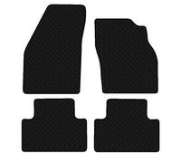 Carsio Car Mats 4pc Set For Volvo C30 2006-2012 Manual Only Tailored Fit Rubber Floor Mat Complete Accessory Black Custom Fitted - Anti-Slip Backing, Heavy Duty & Waterproof