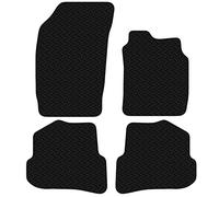 Carsio Car Mats For Audi A1 2010 - Onwards 3mm 4pc Set Tailored Fit Rubber Floor Mat Complete Accessory Black Custom Fitted - Anti-Slip Backing, Heavy Duty & Waterproof