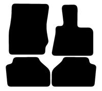 Carsio Car Mats For BMW X3 F25 2010-2017 3mm 4pc Set Tailored Fit Rubber Floor Mat Complete Accessory Black Custom Fitted - Anti-Slip Backing, Heavy Duty & Waterproof