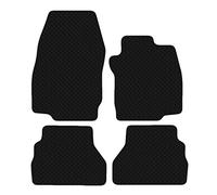 Carsio Car Mats For Ford B-Max 2015 Onwards 3mm 4pc Set Tailored Fit Rubber Floor Mat Complete Accessory Black Custom Fitted - Anti-Slip Backing, Heavy Duty & Waterproof