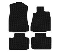 Carsio Car Mats For Lexus IS300H 2013-16 3mm 4pc Set Tailored Fit Rubber Floor Mat Complete Accessory Black Custom Fitted - Anti-Slip Backing, Heavy Duty & Waterproof