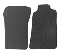 Carsio Car Mats For Mazda MX-5 Mk3 Launch Edition 2005 Tailored Fit Rubber Floor Mat Set Complete Accessory Black Custom Fitted - Anti-Slip Backing, Heavy Duty & Waterproof