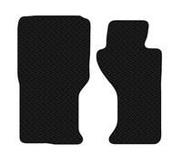 Carsio Car Mats For Mazda MX5 2015+ Onwards 3mm 2pc Set Tailored Fit Rubber Floor Mat Complete Accessory Black Custom Fitted - Anti-Slip Backing, Heavy Duty & Waterproof