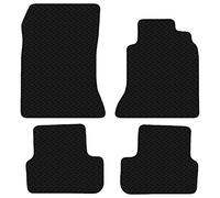 Carsio Car Mats For Mercedes CLA 2013-18 3mm 4pc Set Tailored Fit Rubber Floor Mat Complete Accessory Black Custom Fitted - Anti-Slip Backing, Heavy Duty & Waterproof