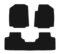 Carsio Car Mats For MG GS 2016+ 3mm 3pc Set Tailored Fit Rubber Floor Mat Complete Accessory Black Custom Fitted - Anti-Slip Backing, Heavy Duty & Waterproof