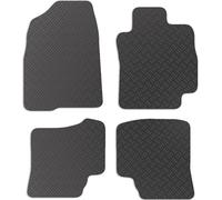 Carsio Car Mats For Toyota Prius 2005-2009 Tailored Fit Rubber Floor Mat Set Complete Accessory Black Custom Fitted - Anti-Slip Backing, Heavy Duty & Waterproof
