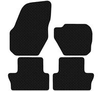 Carsio Car Mats For Volvo XC60 2008-2017 3mm 4pc Set Tailored Fit Rubber Floor Mat Complete Accessory Black Custom Fitted - Anti-Slip Backing, Heavy Duty & Waterproof