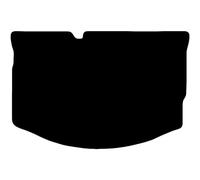 Carsio Carpet Boot Liner Mat For Citroen C3 2010-2016 Tailored Fit Floor Mat Set Complete Accessory Black Custom Fitted - All Weather, Anti-Slip Backing & Black Trim