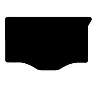 Carsio Carpet Boot Liner Mat For Fiat 500 2015+ Onwards Tailored Fit Floor Mat Set Complete Accessory Black Custom Fitted - All Weather, Anti-Slip Backing & Black Trim