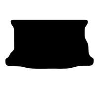 Carsio Carpet Boot Liner Mat For Honda Jazz 2002-2008 Tailored Fit Floor Mat Set Complete Accessory Black Custom Fitted - All Weather, Anti-Slip Backing & Black Trim