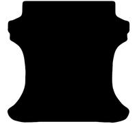 Carsio Carpet Boot Liner Mat For Land Rover Freelander 1 1997-2006 (commercial rear load area) Tailored Fit Floor Mat Set Complete Accessory Black Custom Fitted - Anti-Slip Backing & Black Trim