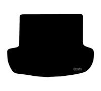 Carsio Carpet Boot Liner Mat For Mitsubishi Outlander 2013+ Onwards Tailored Fit Floor Mat Set Complete Accessory Black Custom Fitted - All Weather, Anti-Slip Backing & Black Trim