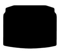 Carsio Carpet Boot Liner Mat For Skoda Scala 2019+ Onwards Upper Tailored Fit Floor Mat Set Complete Accessory Black Custom Fitted - All Weather, Anti-Slip Backing & Black Trim