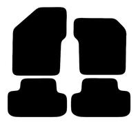 Carsio Carpet Car Mats For Alfa Romeo 147 2001-2007 Tailored Fit Floor Mat Set Complete Accessory Black Custom Fitted - All Weather, Anti-Slip Backing & Black Trim