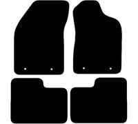 Carsio Carpet Car Mats For Alfa Romeo Giulietta 2014-2016 manual Tailored Fit Floor Mat Set Complete Accessory Black Custom Fitted - All Weather, Anti-Slip Backing & Black Trim