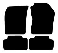 Carsio Carpet Car Mats For Alfa Romeo GT 2004-2010 Tailored Fit Floor Mat Set Complete Accessory Black Custom Fitted - All Weather, Anti-Slip Backing & Black Trim