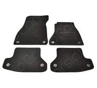 Carsio Carpet Car Mats For Audi A5 Coupe 2017 Onwards 4 Piece Set Tailored Fit Floor Mat Complete Accessory Black Custom Fitted - All Weather, Anti-Slip Backing & Black Trim