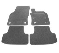 Carsio Carpet Car Mats For Audi Q2 2016+ Onwards 4 Piece Set Tailored Fit Floor Mat Complete Accessory Black Custom Fitted - All Weather, Anti-Slip Backing & Black Trim