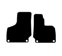 Carsio Carpet Car Mats For Audi TT 2006 2014 2 Piece Set Tailored Fit Floor Mat Complete Accessory Black Custom Fitted - All Weather, Anti-Slip Backing & Black Trim