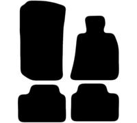Carsio Carpet Car Mats For BMW 3 Series 2019 Onwards G20 G21 4pc Set Tailored Fit Floor Mat Set Complete Accessory Black Custom Fitted - All Weather, Anti-Slip Backing & Grey Trim