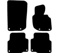 Carsio Carpet Car Mats For BMW 3 Series E36 Coupe 1992-1998 (8 Clips) Tailored Fit Floor Mat Set Complete Accessory Black Custom Fitted - All Weather, Anti-Slip Backing & Black Trim