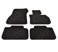 Carsio Carpet Car Mats For BMW X1 2015 Onwards 4 Piece Set Tailored Fit Floor Mat Complete Accessory Black Custom Fitted - All Weather, Anti-Slip Backing & Black Trim