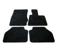 Carsio Carpet Car Mats For BMW X3 F25 2010 2017 4 Piece Set Tailored Fit Floor Mat Complete Accessory Black Custom Fitted - All Weather, Anti-Slip Backing & Black Trim