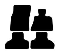 Carsio Carpet Car Mats For BMW X5 F15 2013 2018 4 Piece Set Tailored Fit Floor Mat Complete Accessory Black Custom Fitted - All Weather, Anti-Slip Backing & Black Trim
