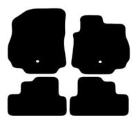 Carsio Carpet Car Mats For Chevrolet Orlando 2011-2015 Tailored Fit Floor Mat Set Complete Accessory Black Custom Fitted - All Weather, Anti-Slip Backing & Grey Trim