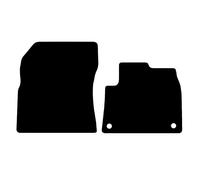 Carsio Carpet Car Mats For Citroen Berlingo 2019 Onwards 2 Piece Set Tailored Fit Floor Mat Complete Accessory Black Custom Fitted - All Weather, Anti-Slip Backing & Black Trim