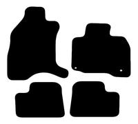 Carsio Carpet Car Mats For Citroen C-Zero 2011-2019 Tailored Fit Floor Mat Set Complete Accessory Black Custom Fitted - All Weather, Anti-Slip Backing & Black Trim