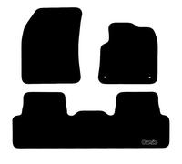 Carsio Carpet Car Mats For Citroen C5 Air Cross 2018 Onwards Tailored Fit Floor Mat Set Complete Accessory Black Custom Fitted - All Weather, Anti-Slip Backing & Black Trim