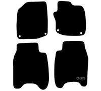 Carsio Carpet Car Mats For Honda Civic 1.6ltr Diesel 2013 to 2017 Tailored Fit Floor Mat Set Complete Accessory Black Custom Fitted - All Weather, Anti-Slip Backing & Black Trim