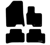 Carsio Carpet Car Mats For Hyundai Tucson & MHEV 2020+ Onwards Tailored Fit Floor Mat Set Complete Accessory Black Custom Fitted - All Weather, Anti-Slip Backing & Black Trim