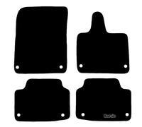 Carsio Carpet Car Mats For Jaguar I Pace 2018+ Onwards Tailored Fit Floor Mat Set Complete Accessory Black Custom Fitted - All Weather, Anti-Slip Backing & Black Trim